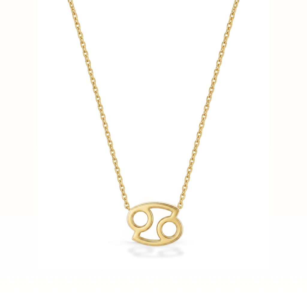 Златисто Колие РАК (Cancer) · 18K Покритие | Lesso Бижута