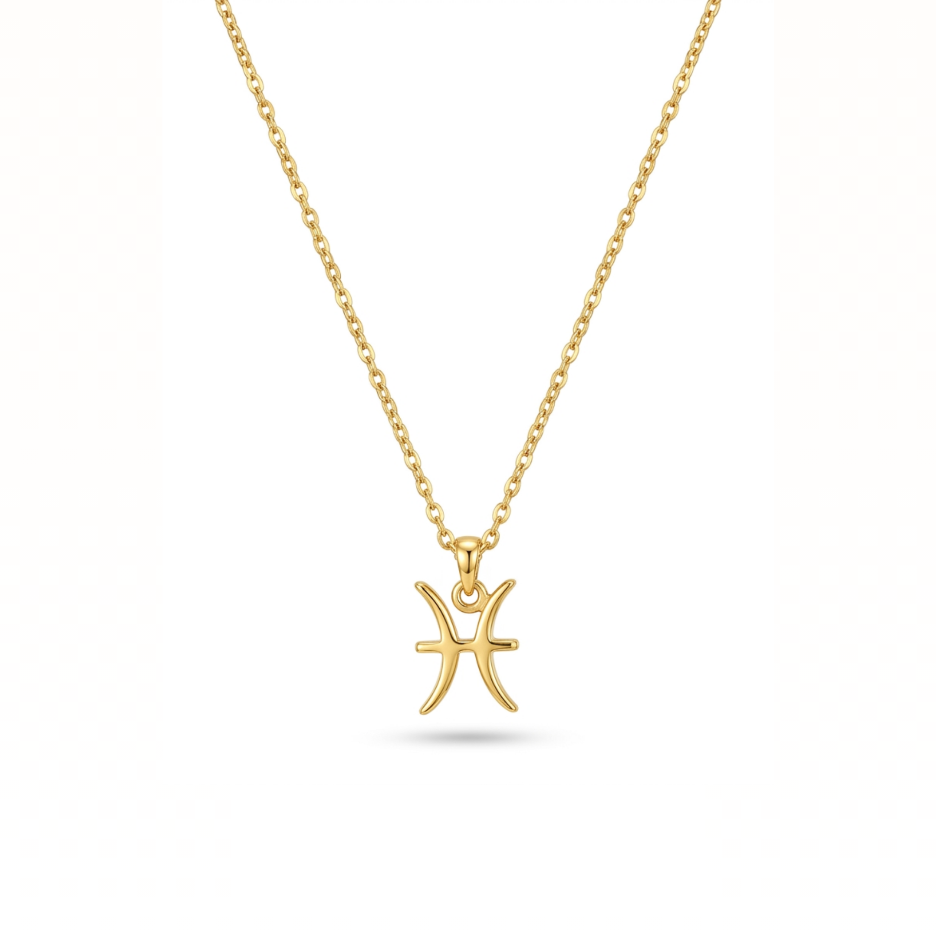 Златисто Колие РИБИ (Pisces) · 18K Покритие | Lesso Бижута