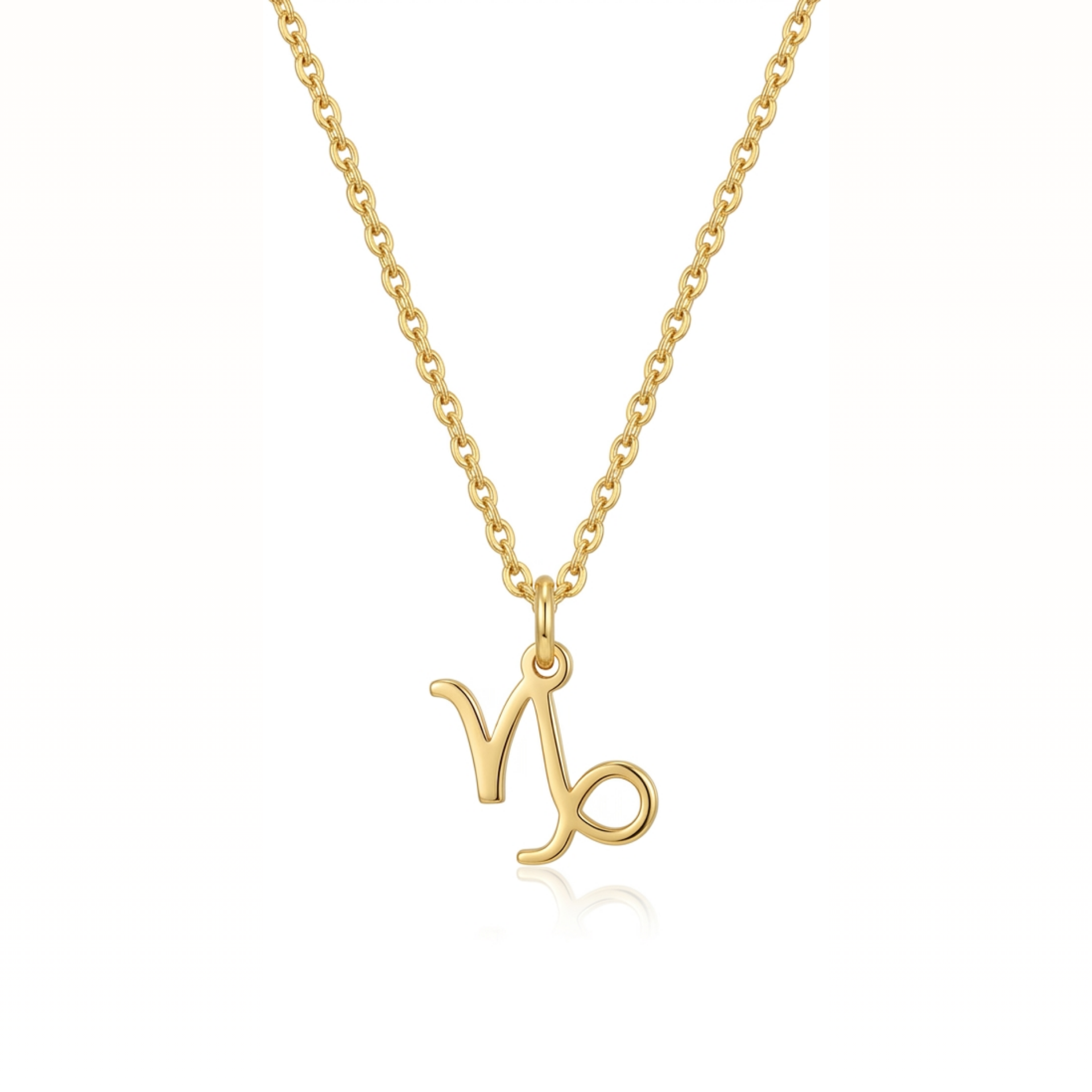 Златисто Колие КОЗИРОГ (Capricorn) · 18K Покритие | Lesso Бижута