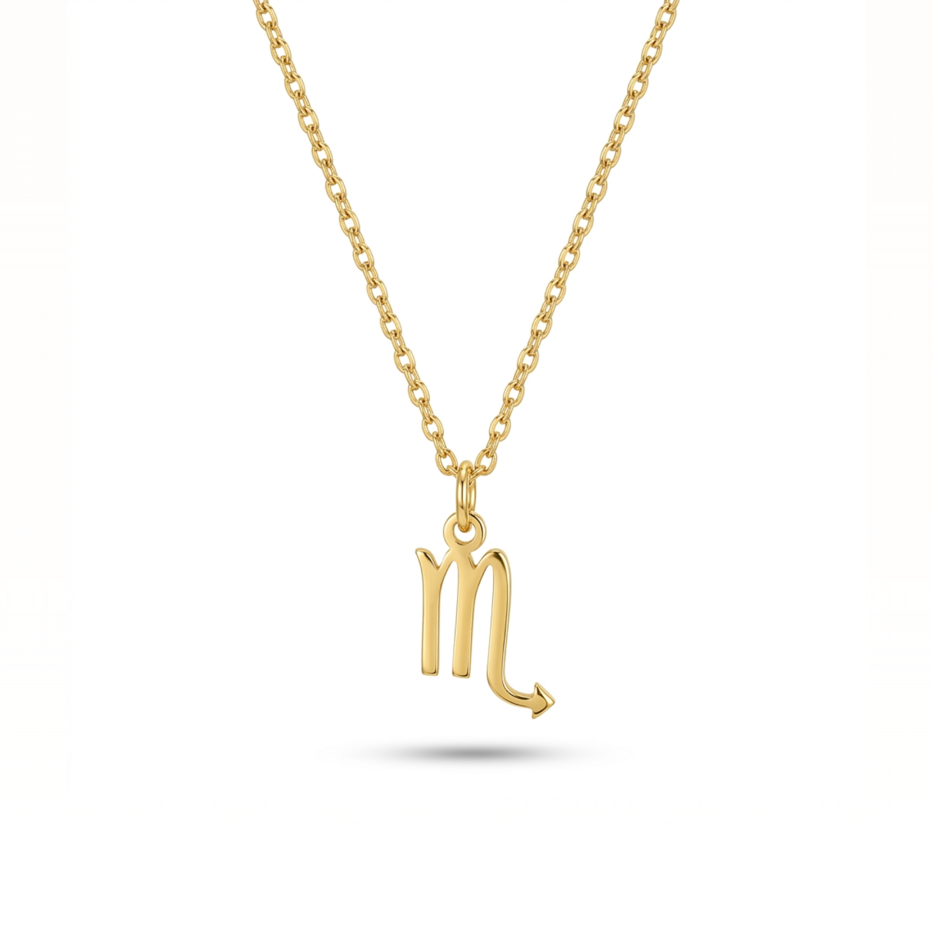 Златисто Колие СКОРПИОН (Scorpio) · 18K Покритие | Lesso Бижута