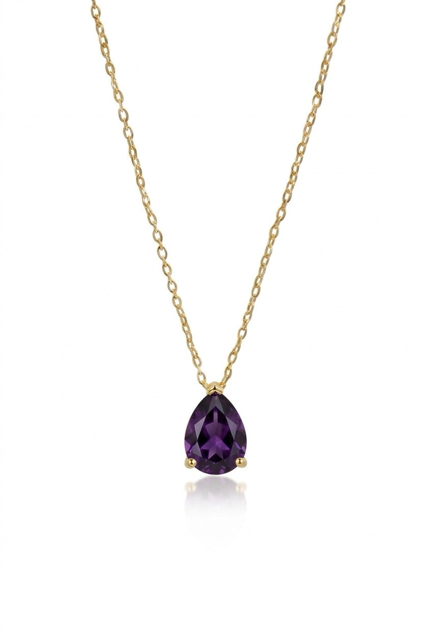 Златисто колие Luna с 18K покритие от неръждаема стомана - Lesso бижута България