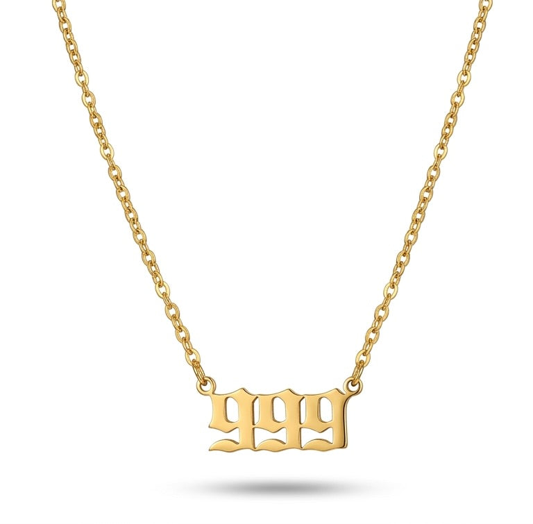 999 · Златисто Колие 18K Покритие | Lesso Бижута