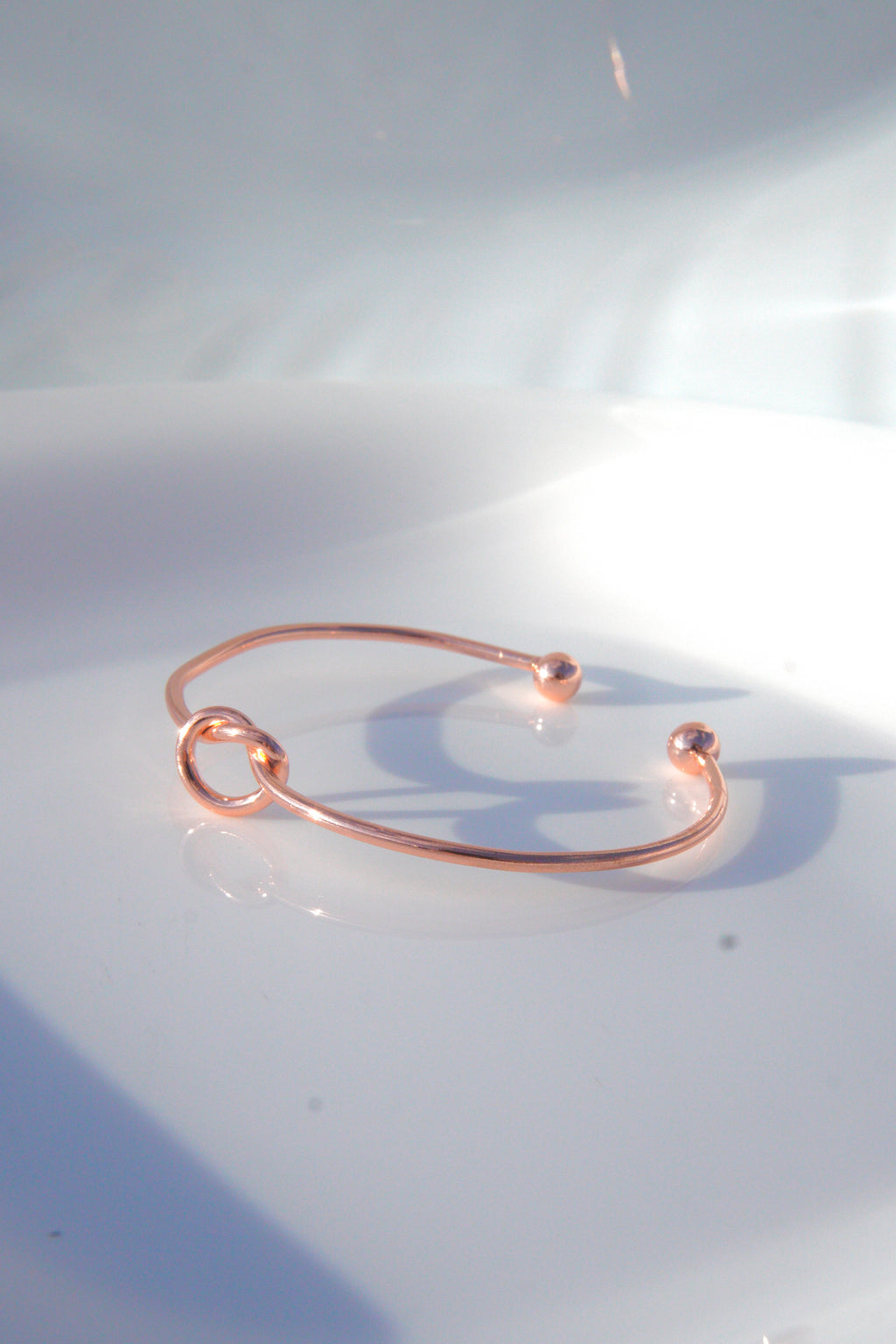 Розово златиста гривна Lunmaris от неръждаема стомана - Lesso бижута България