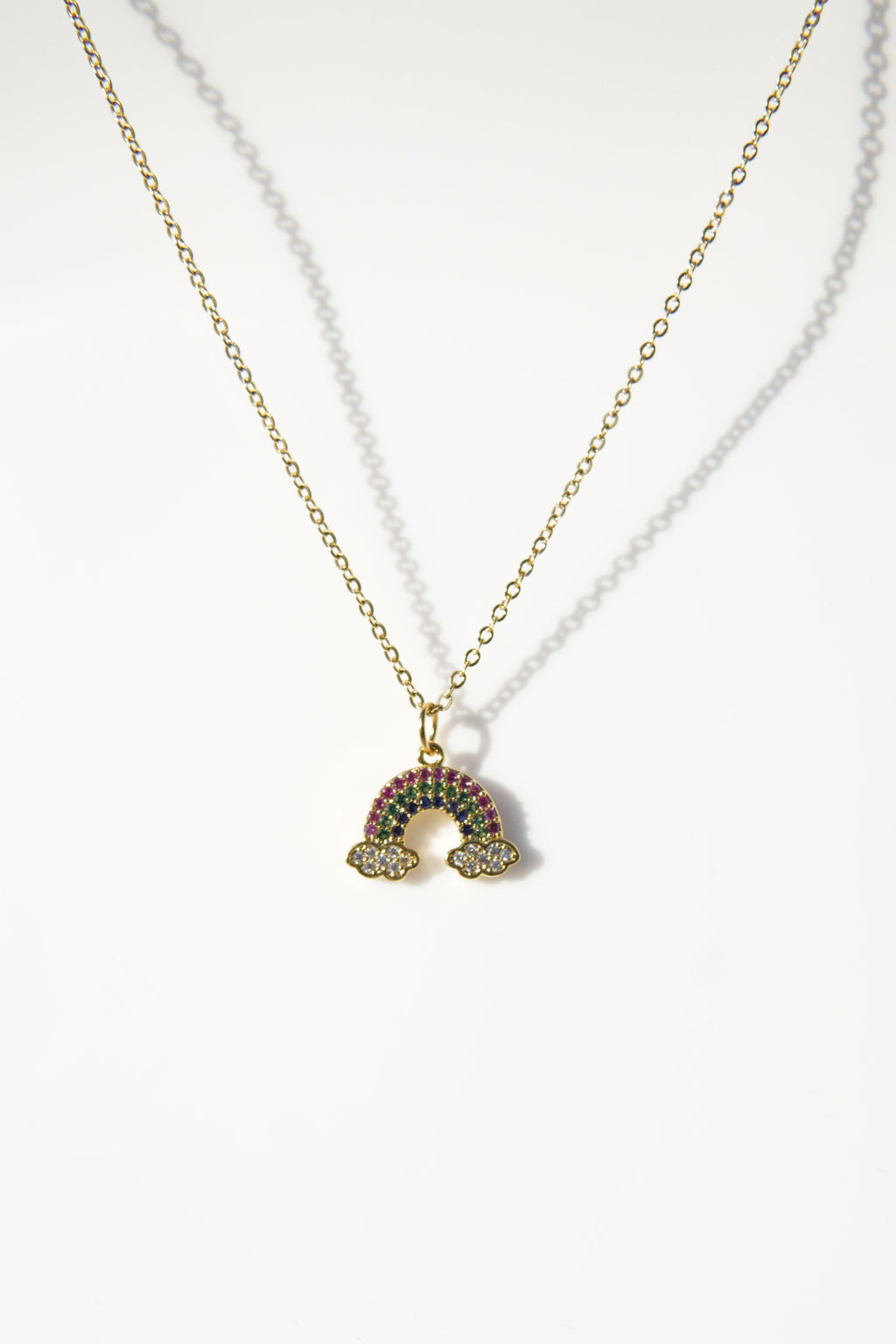 Златисто колие Rayna с 18K покритие от неръждаема стомана - Lesso бижута България