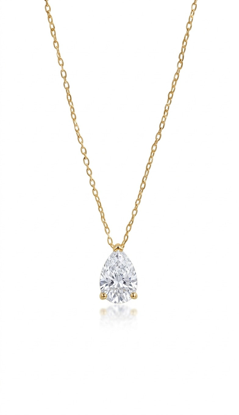 Златисто колие Nova с 18K покритие от неръждаема стомана - Lesso бижута България