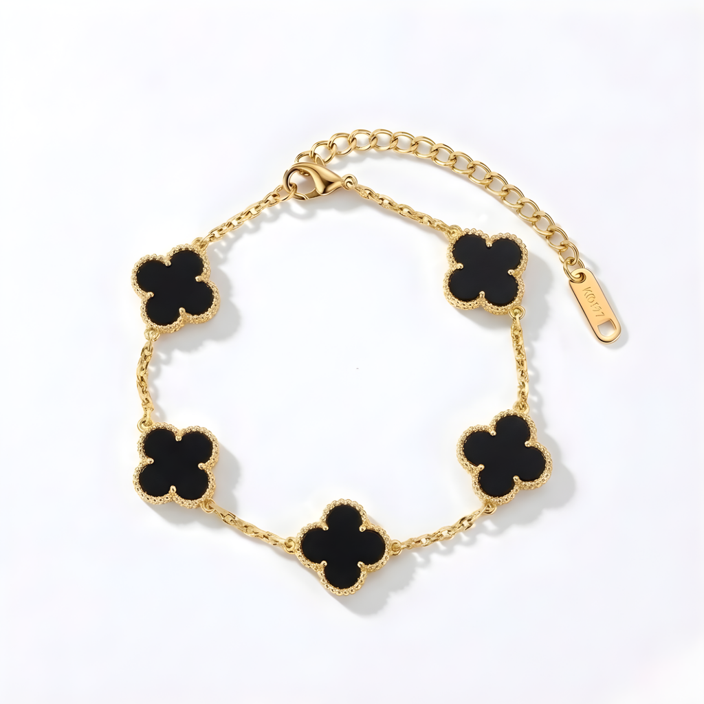 Златиста гривна Nocta с 18K покритие от неръждаема стомана - Lesso бижута България