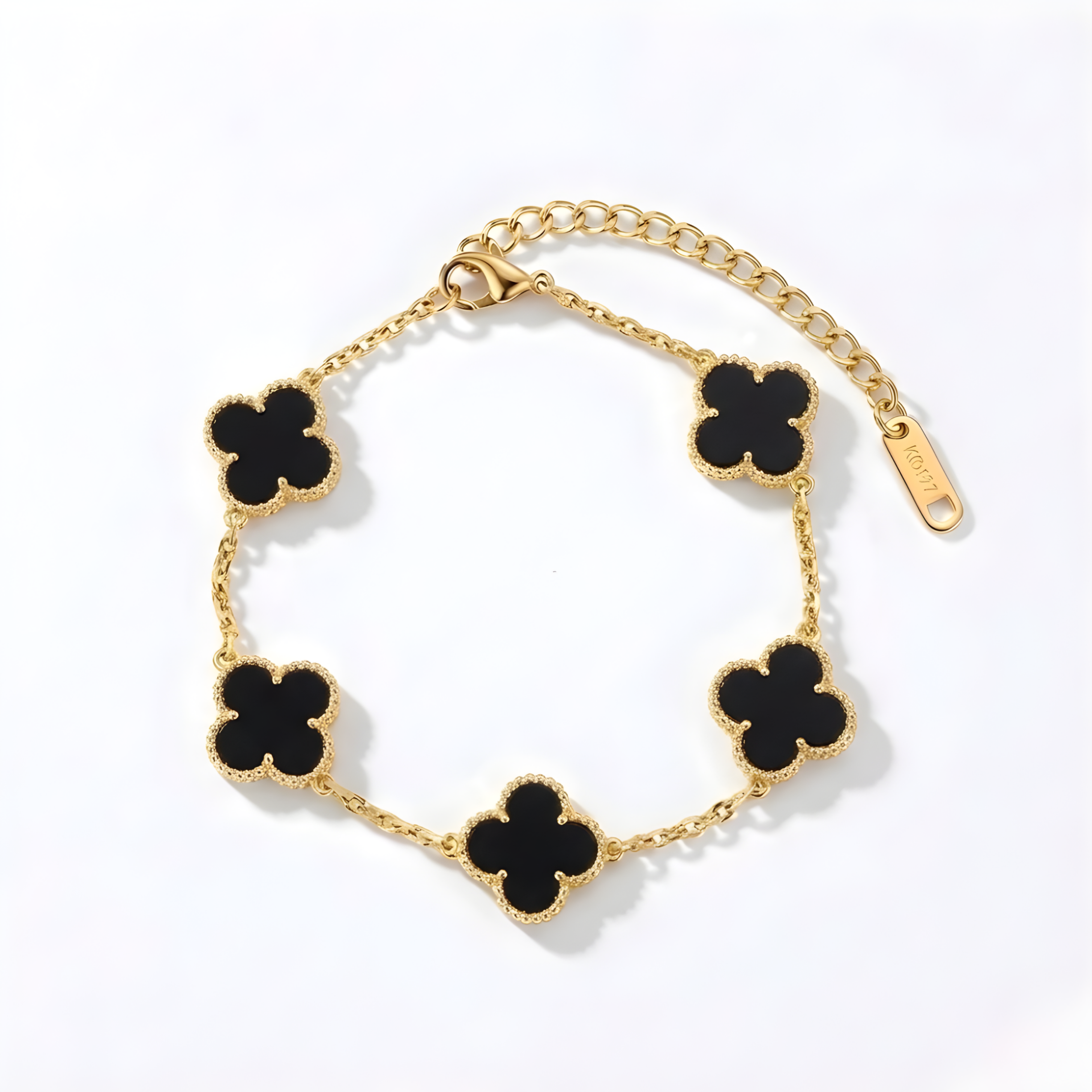 Златиста гривна Nocta с 18K покритие от неръждаема стомана - Lesso бижута България