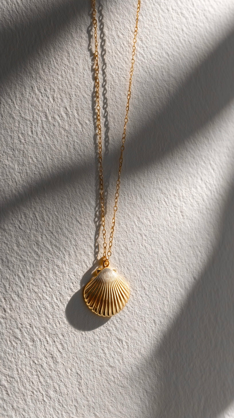 Златисто колие Callure с 18K покритие от неръждаема стомана - Lesso бижута България