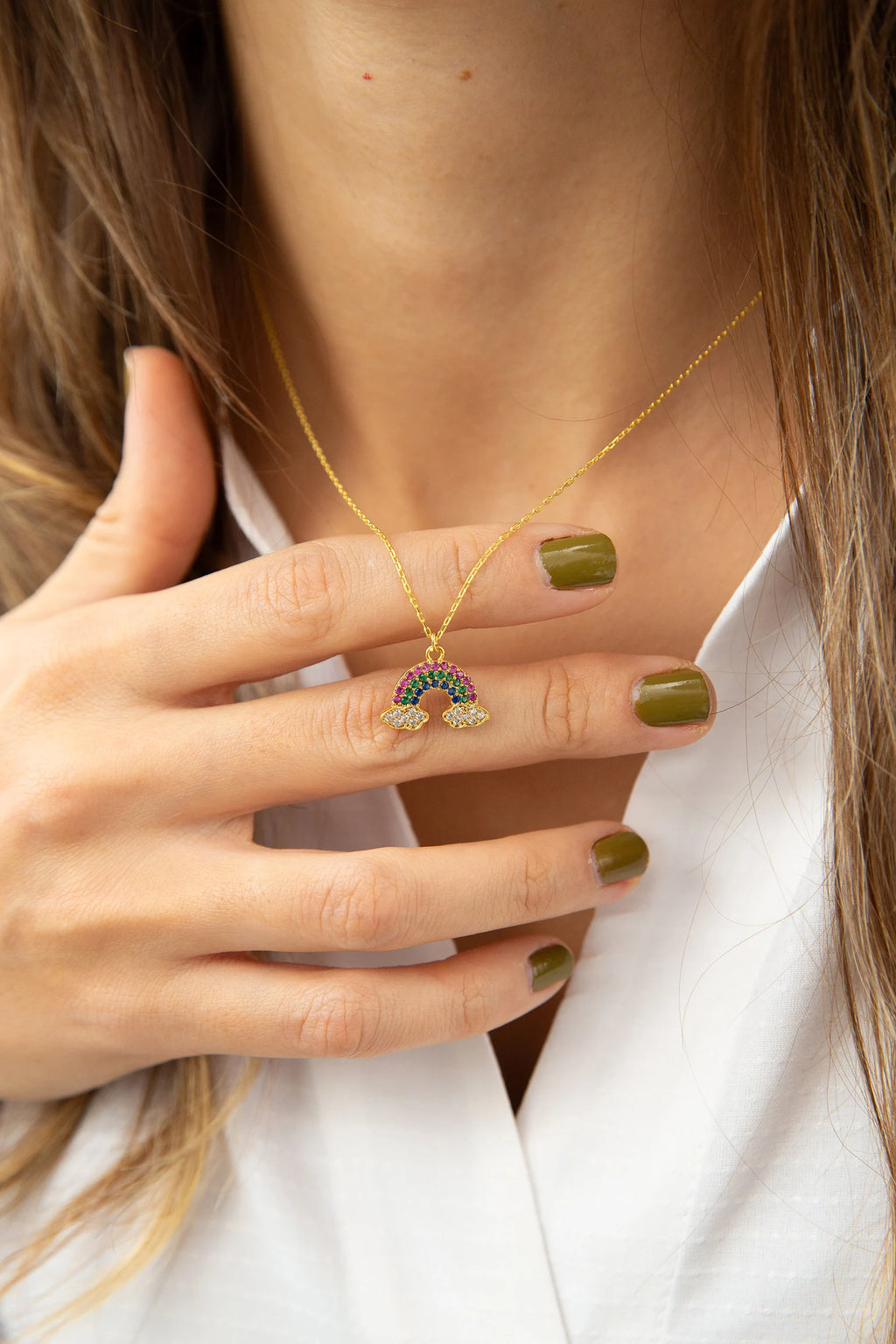 Rayna · Златисто Колие 18K Покритие | Lesso Бижута