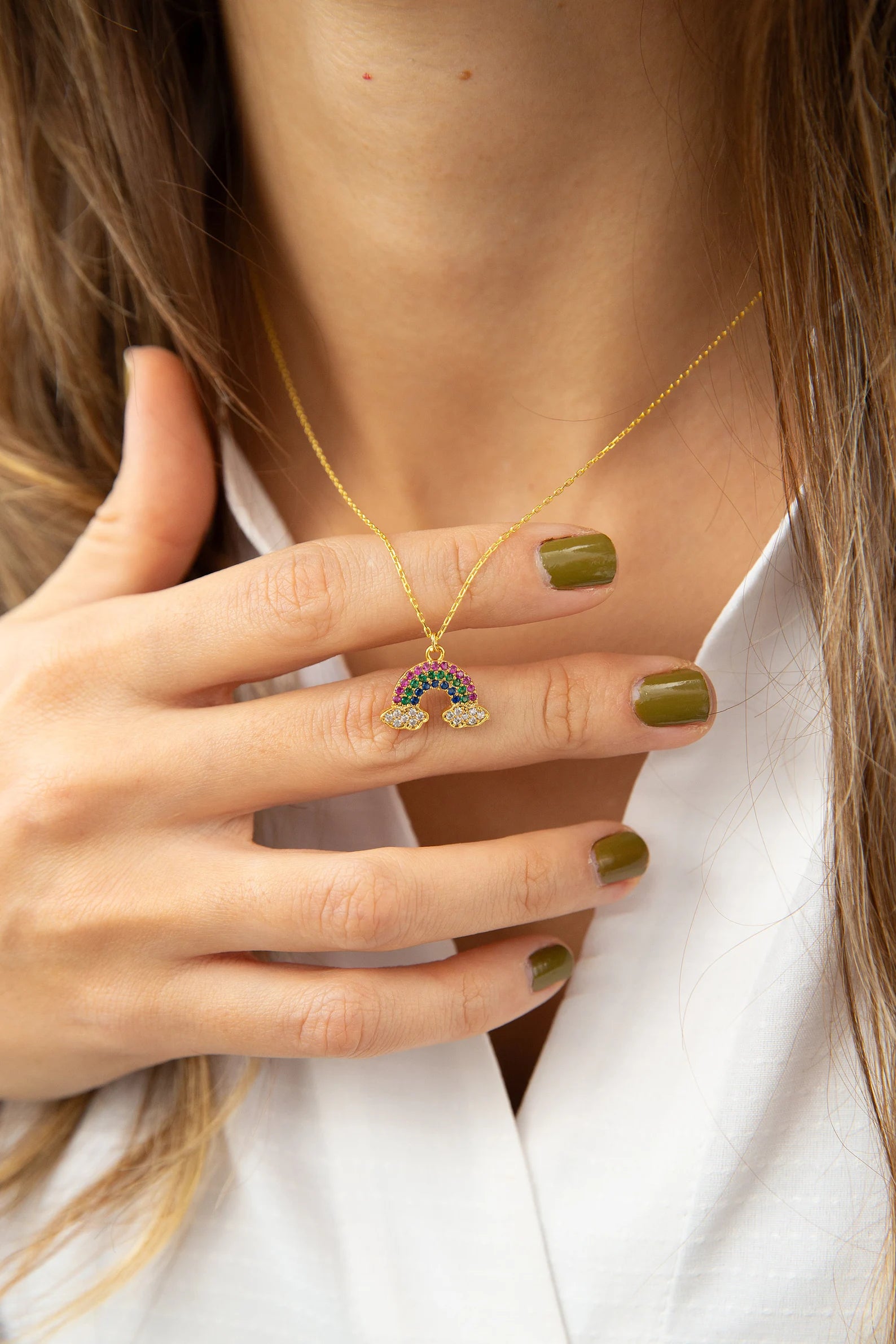 Rayna · Златисто Колие 18K Покритие | Lesso Бижута