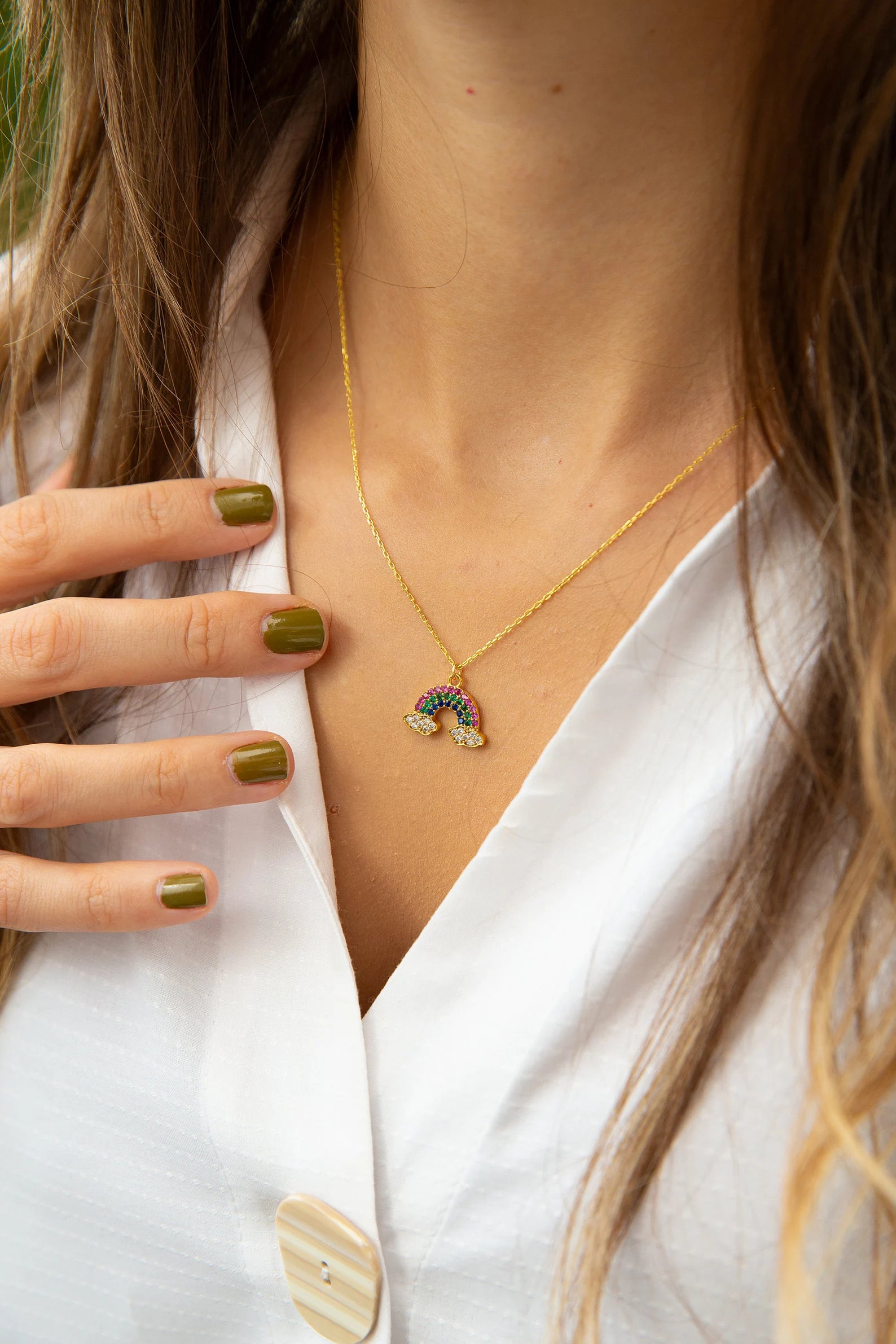 Rayna · Златисто Колие 18K Покритие | Lesso Бижута